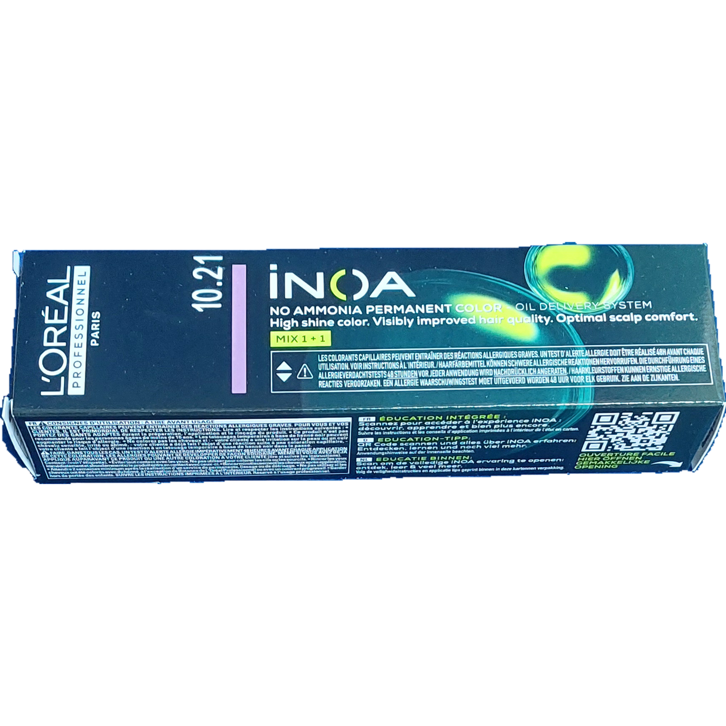 L'oreal Inoa Haarfarbe 10.21 platinblond irisé asch 60ml