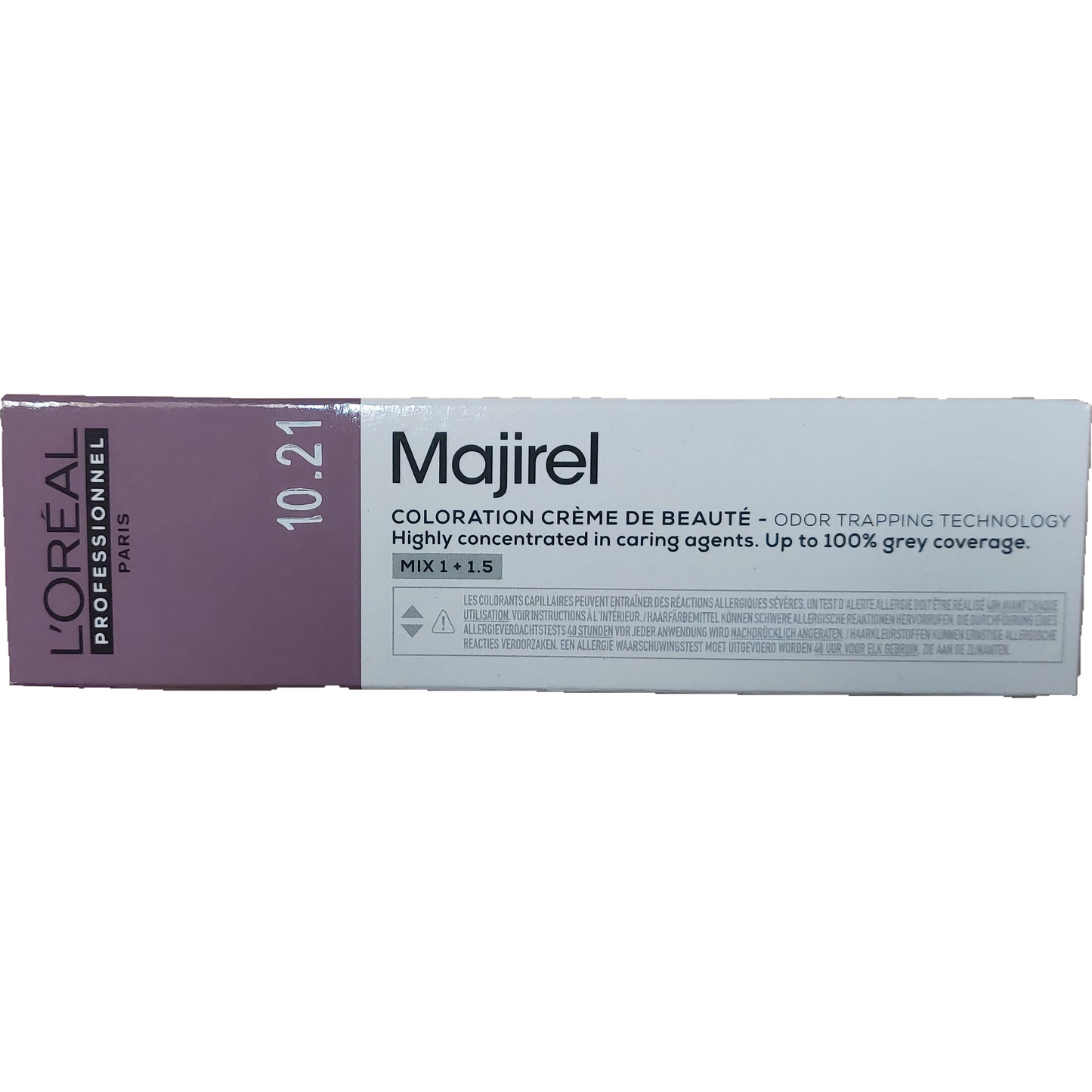 L'oreal Majirel Haarfarbe 10.21 Platinblond Irisé asch 60ml