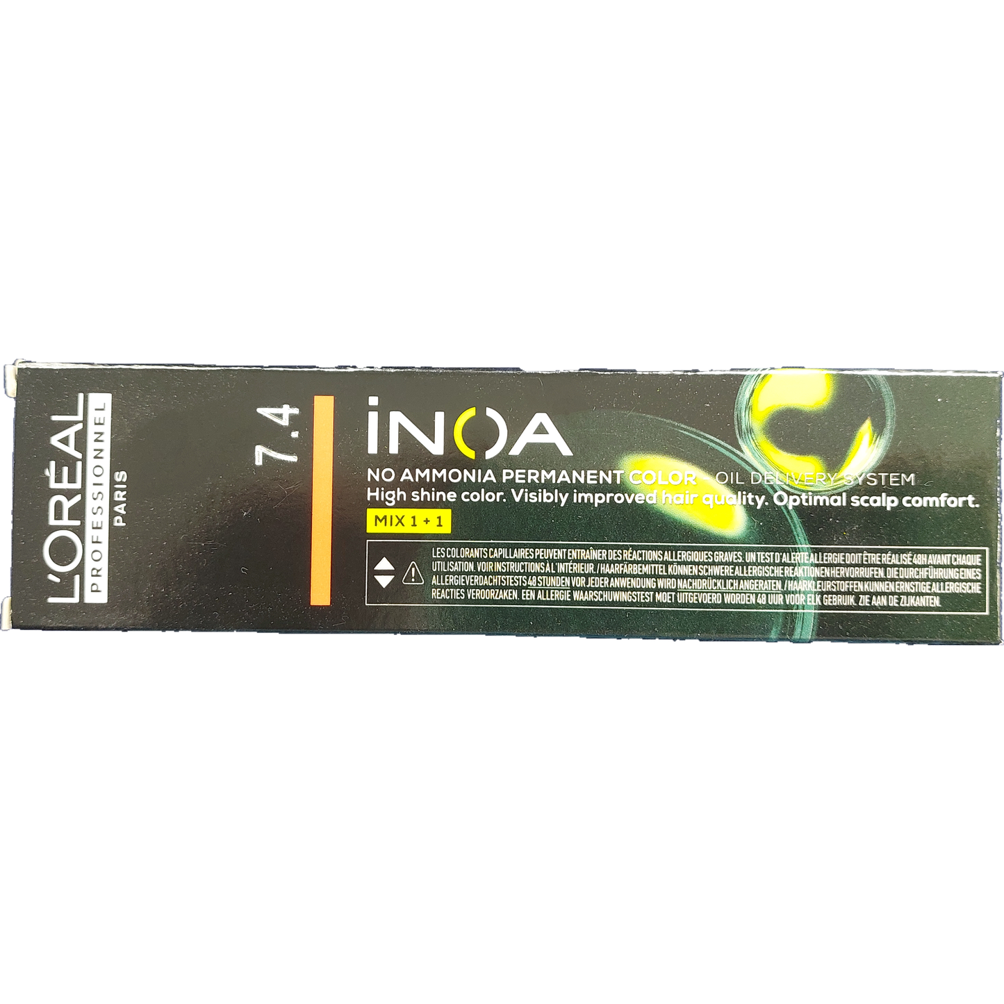 L'oreal Inoa Haarfarbe 7,4 mittelblond kupfer 60ml