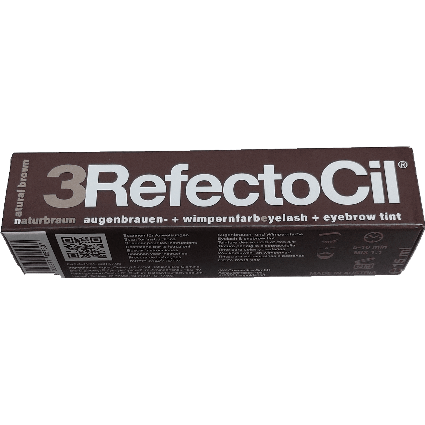 Refectocil Augenbrauen- & Wimpernfarbe 3 naturbraun 15ml