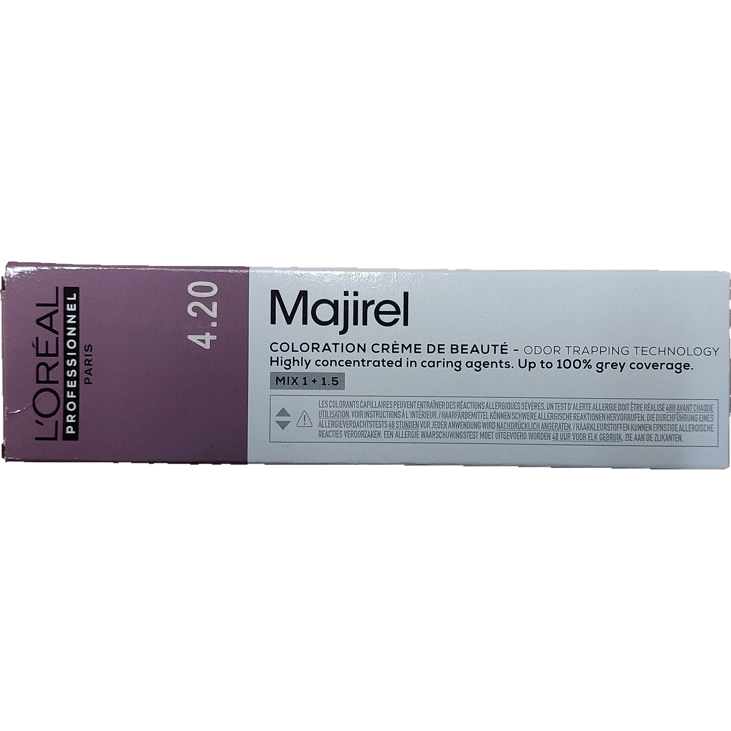 L'oreal Majirel Haarfarbe 4.20 mittelbraun intensives violett 60ml