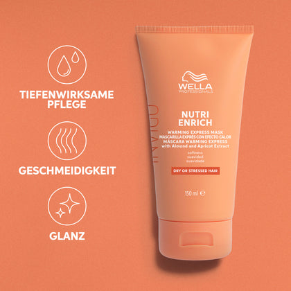 Wella Invigo Nutri Enrich Express Maske mit Wärmewirkung 150ml
