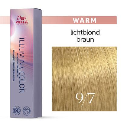 Wella Illumina Color 60ml 9/7 lichtblond braun