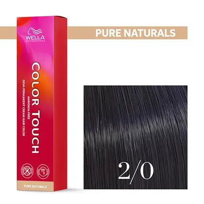 Wella Color Touch 60ml 2/0 schwarz