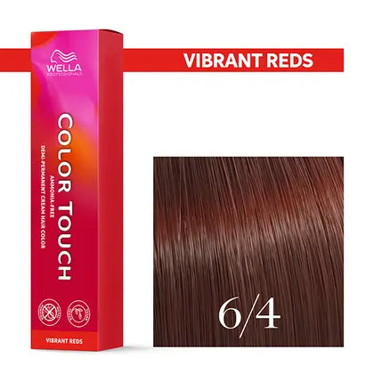Wella Color Touch 60ml 6/4 dunkelblond rot