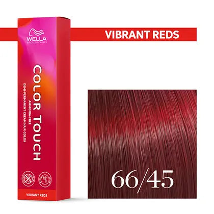 Wella Color Touch 60ml 66/45 dunkelblond intensiv rot mahagoni