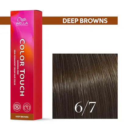 Wella Color Touch 60ml 6/7 dunkelblond braun