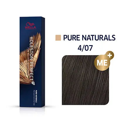 Wella Koleston Perfect 60ml 4/07 mittelbraun natur braun