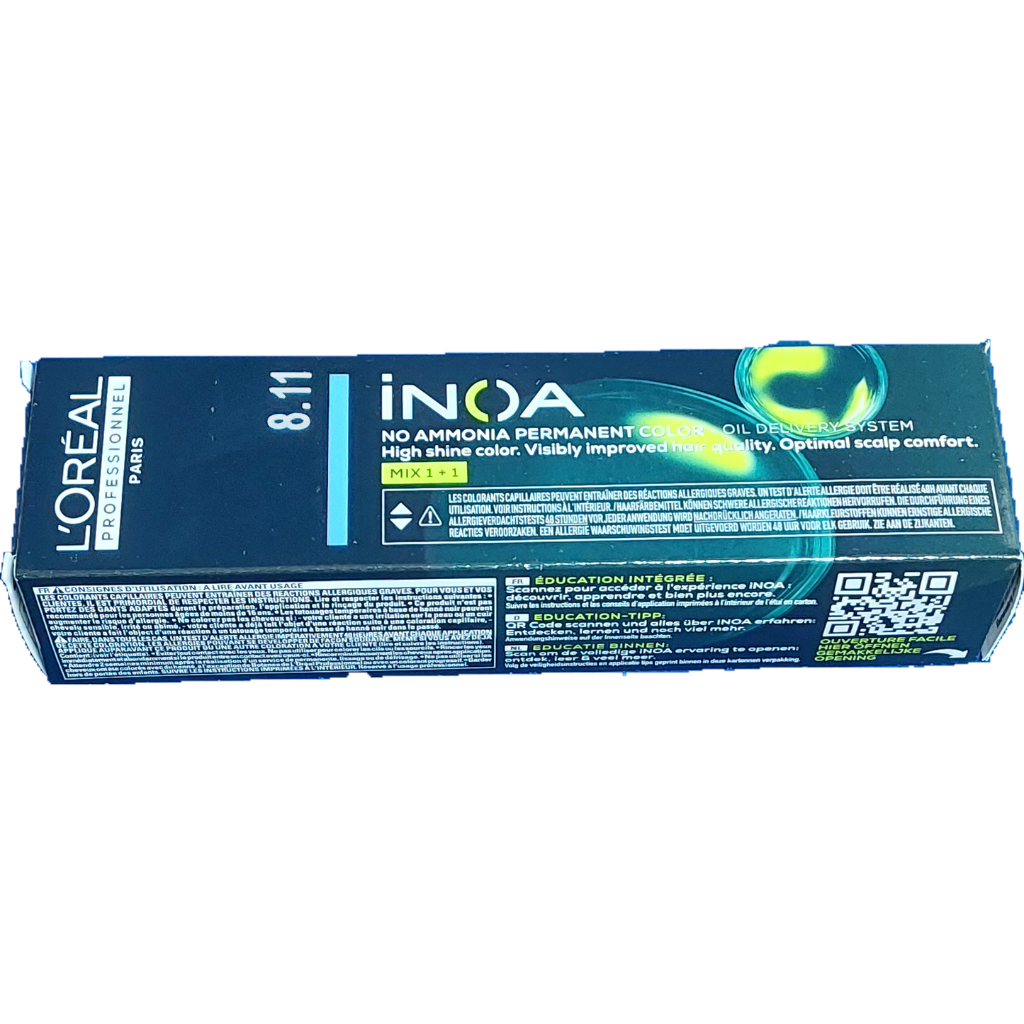 L'oreal Inoa Haarfarbe 8.11 hellblond tiefes asch 60ml