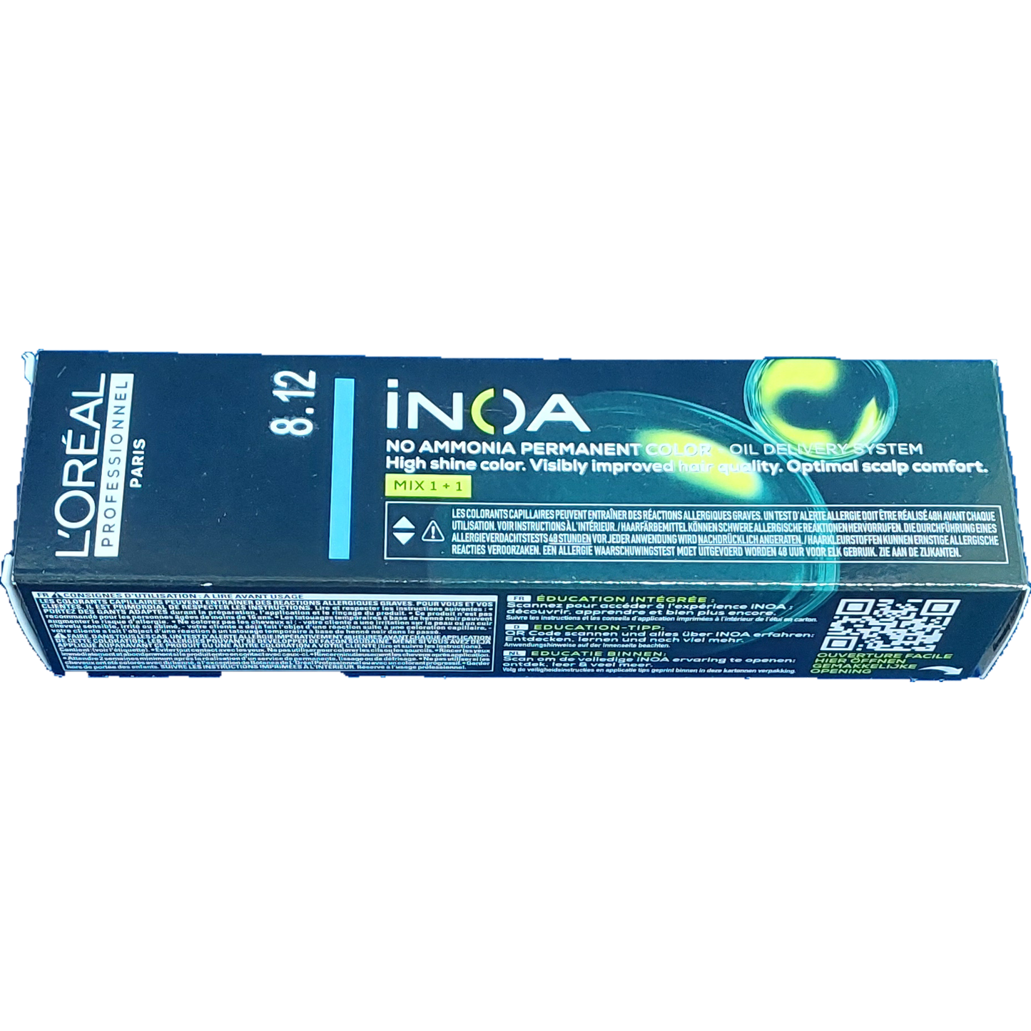 L'oreal Inoa Haarfarbe 8.12 hellblond asch irisé 60ml