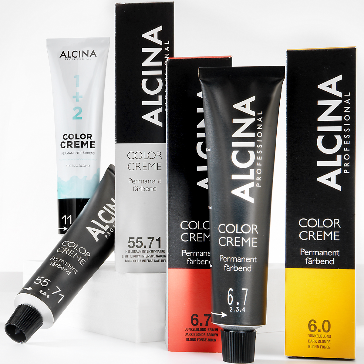 ALCINA Color Creme Haarfarbe 60ml 5.0 hellbraun