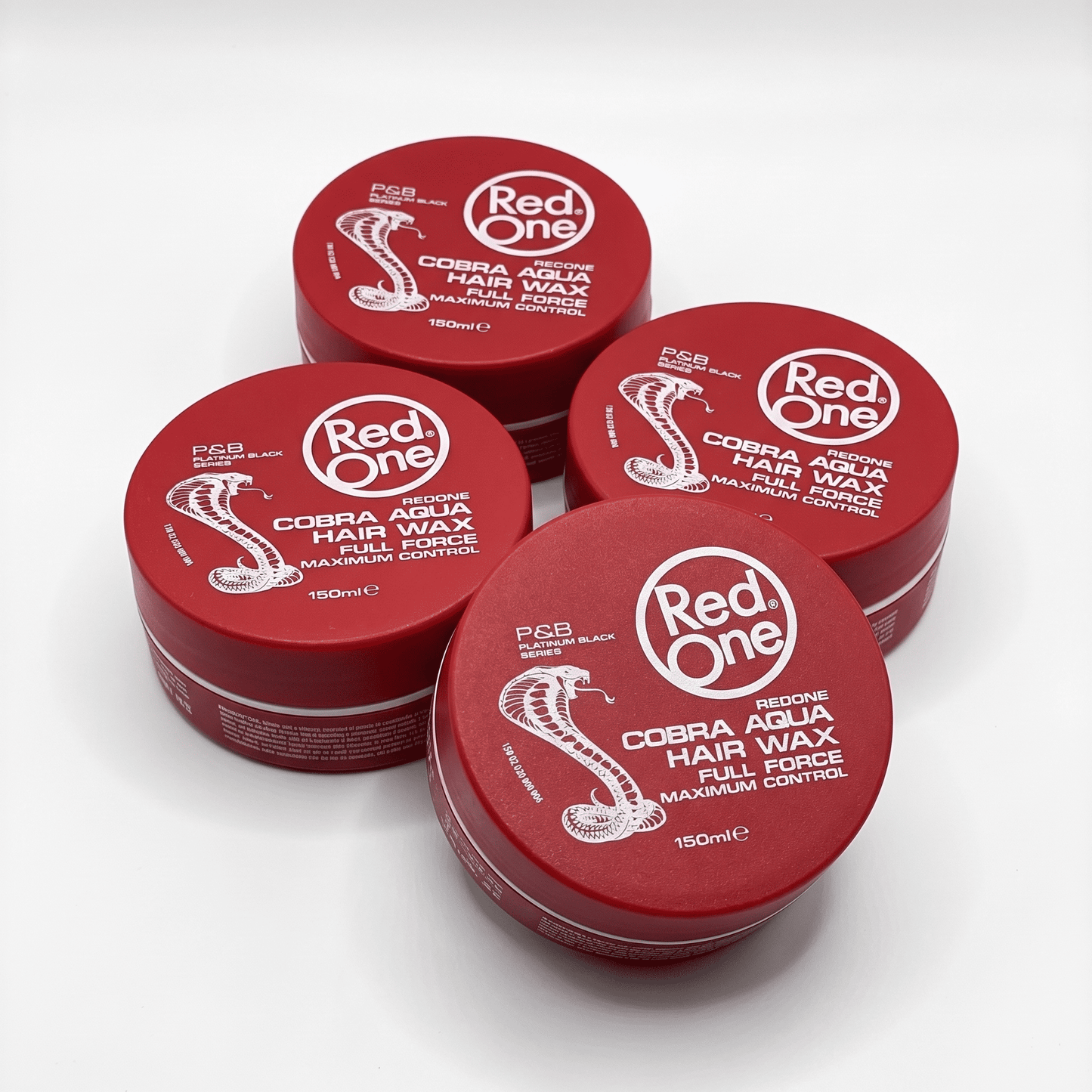 RedOne Aqua Hair Wax Full Force Maximum Control Cobra 4x150ml by Frisör Schäfer Online Shop.