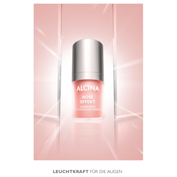 Alcina Rosé Effekt Augencreme 15ml