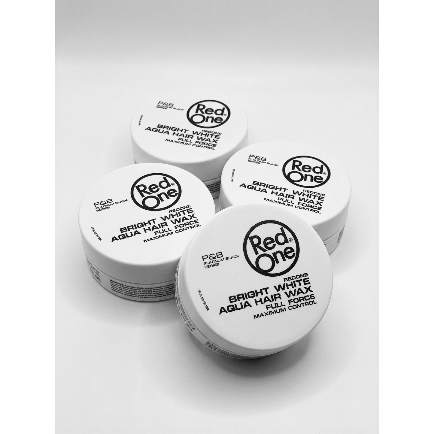 RedOne Aqua Hair Wax Full Force Bright White Maximum Control 4x150ml by Frisör Schäfer Online Shop.
