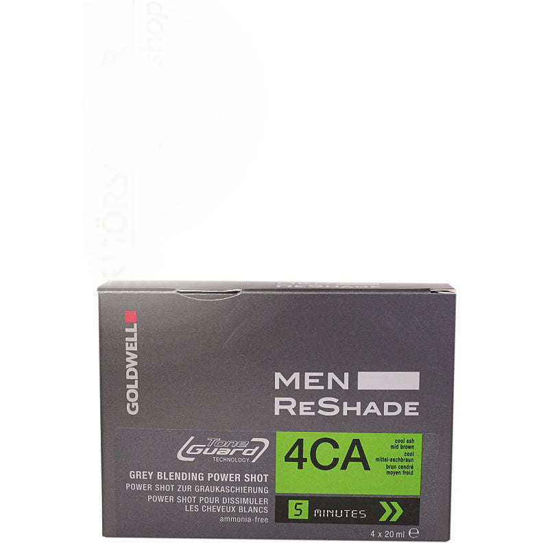 GOLDWELL Men Reshade Farbe 4CA 4x 20ml
