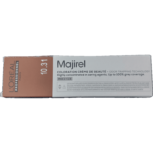 L'oreal Majirel Haarfarbe 10.31 platinblond gold asch 60ml