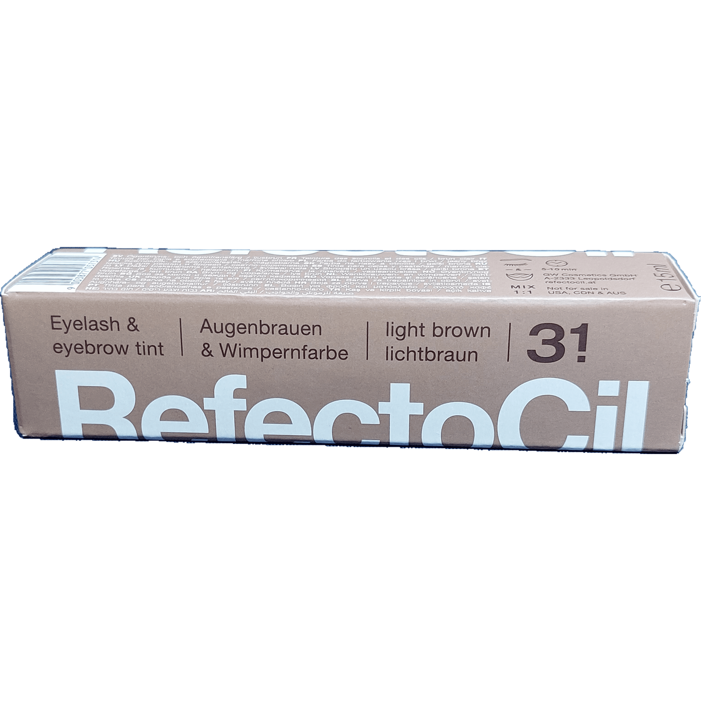 Refectocil Augenbrauen- & Wimpernfarbe 3.1 lichtbraun 15ml