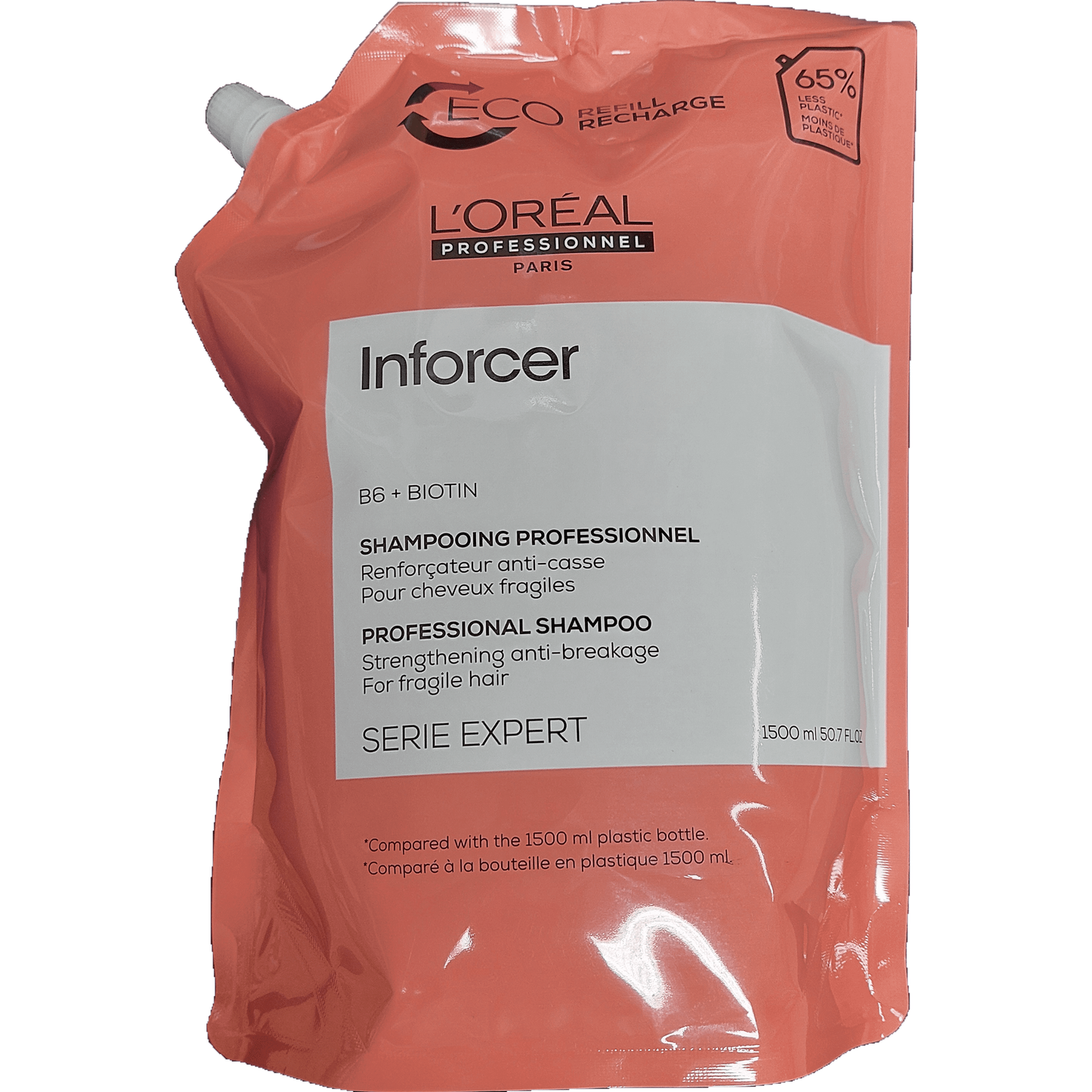 L'oreal Expert Inforcer B6 + Biotin Shampoo Refill 1500ml