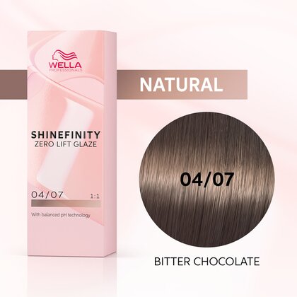 Wella Shinefinity 60ml 04/07 Bitter Chocolate