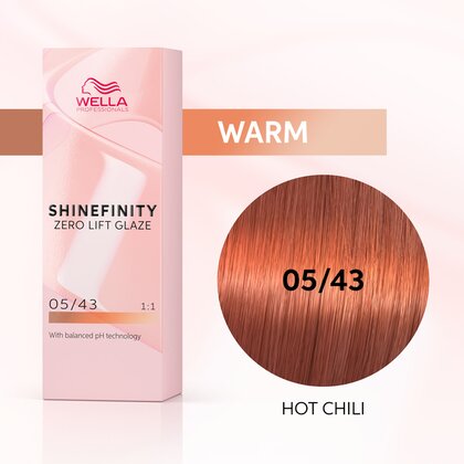 Wella Shinefinity 60ml 05/43 Hot Chili