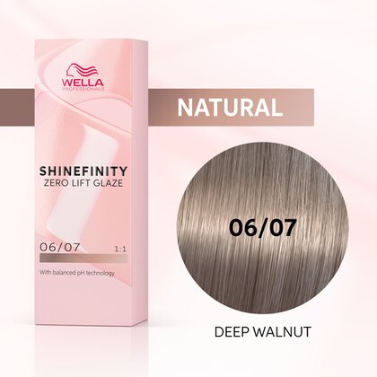 Wella Shinefinity 60ml 06/07 Deep Walnut