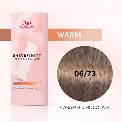 Wella Shinefinity 60ml 06/73 Caramel Chocolate