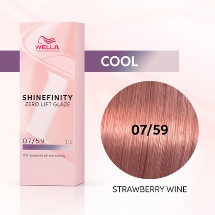 Wella Shinefinity 60ml 07/59 Strawberry Wine