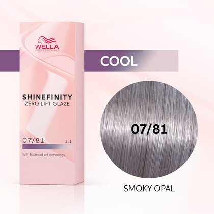 Wella Shinefinity 60ml 07/81 Smokey Opal