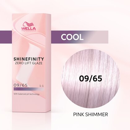 Wella Shinefinity 60ml 09/65 Pink Shimmer