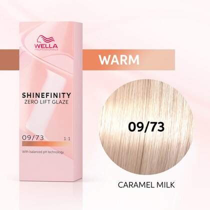 Wella Shinefinity 60ml 09/73 Caramel Milk