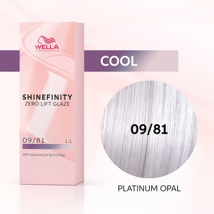 Wella Shinefinity 60ml 09/81 Platinum Opal