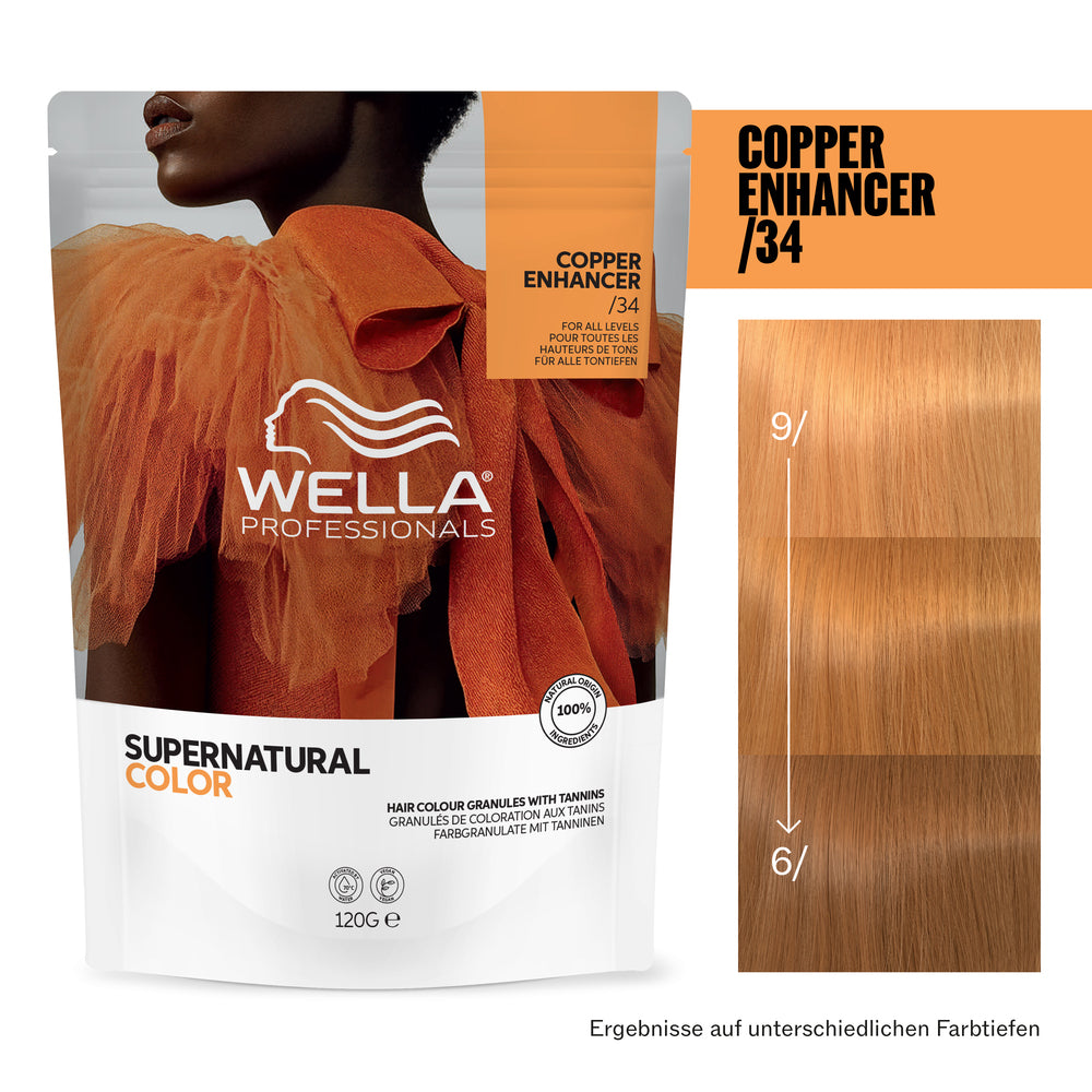 Wella Supernatural Color /34 Copper Enhancer 120g by Frisör Schäfer Online Shop.