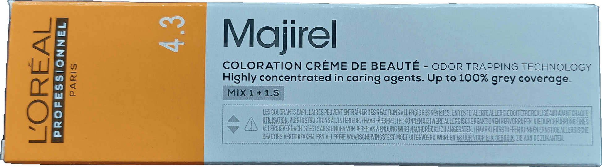 L'oreal Majirel Haarfarbe 4.3 mittelbraun gold 60ml by Frisör Schäfer Online Shop.