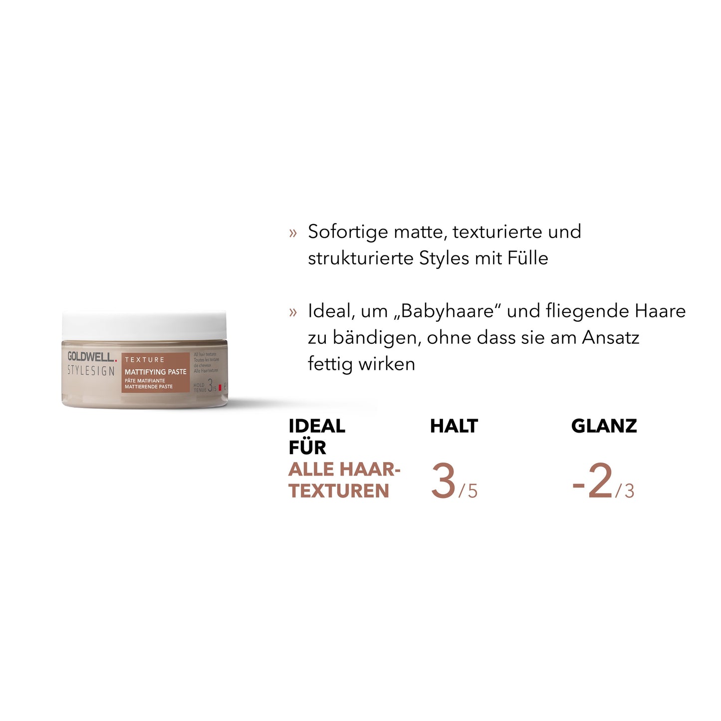 Goldwell Stylesign Texture mattierende Paste 100ml