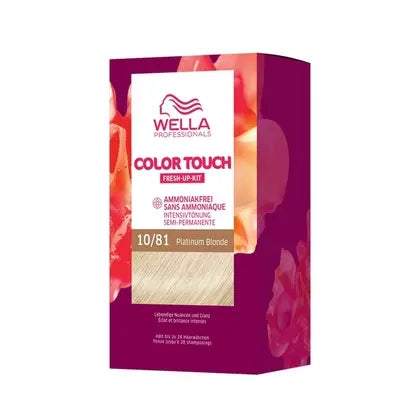 Wella Color Touch Kit 130ml 10/81 Platinum Blonde