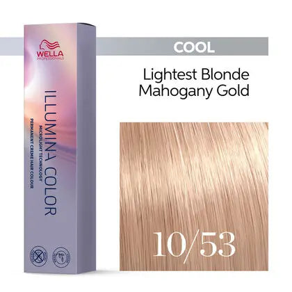 Wella Illumina Color 60ml 10/53 hell lichtblond mahagoni gold&nbsp;