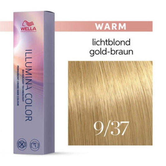 Wella Illumina Color 60ml    8/37  hellblond gold-braun