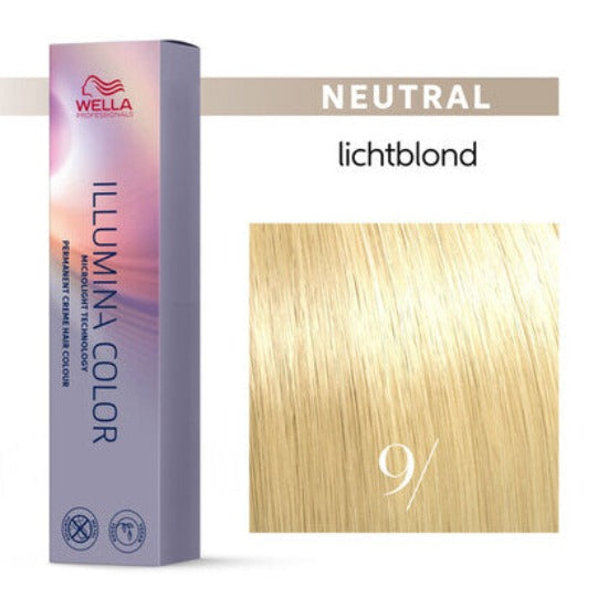 Wella Illumina Color 60ml    9/  lichtblond pur