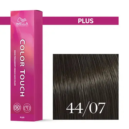 Wella Color Touch 60 ml 44/07 mittelbraun intensiv natur braun