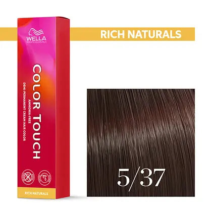 Wella Color Touch 60 ml 5/37 hellbraun gold braun