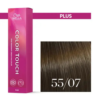 Wella Color Touch 60 ml 55/07 hellbraun intensiv natur braun