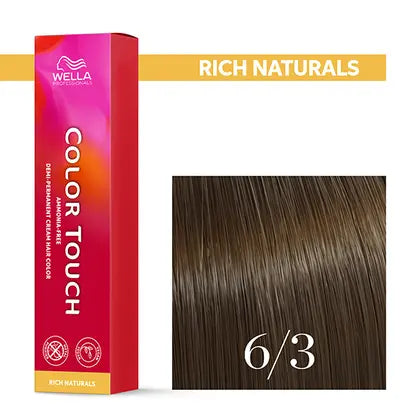 Wella Color Touch 60 ml 6/3 dunkelblond gold