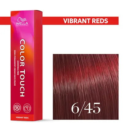 Wella Color Touch 60 ml 6/45 dunkelblond rot mahagoni