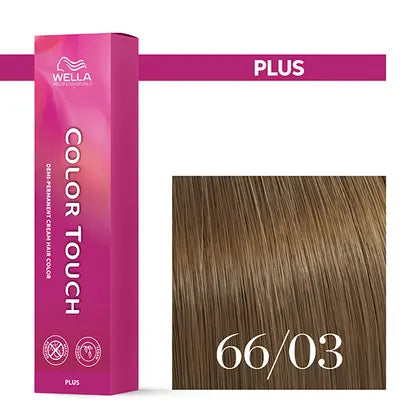 Wella Color Touch 60 ml 66/03 dunkelblond intensiv natur gold