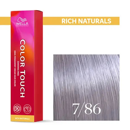 Wella Color Touch 60 ml 7/86 mittelblond perl violett