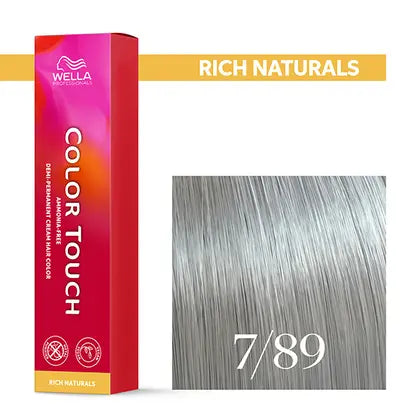 Wella Color Touch 60 ml 7/89 mittelblond perl cendre