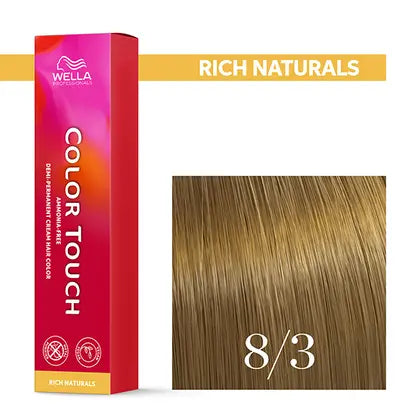 Wella Color Touch 60 ml 8/3 hellblond gold