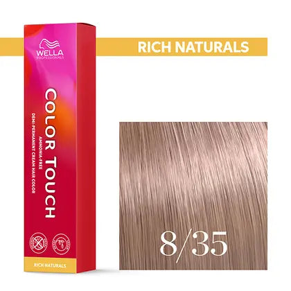 Wella Color Touch 60 ml 8/35 hellblond gold mahagoni