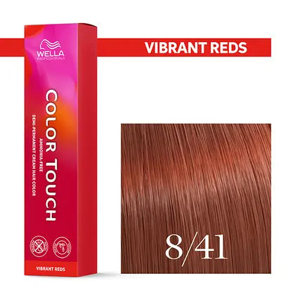 Wella Color Touch 60 ml 8/41 hellblond rot asch