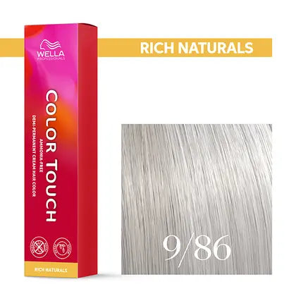 Wella Color Touch 60 ml 9/86 lichtblond perl violett